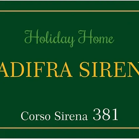 Cadifra Sirena Casa Nápoles